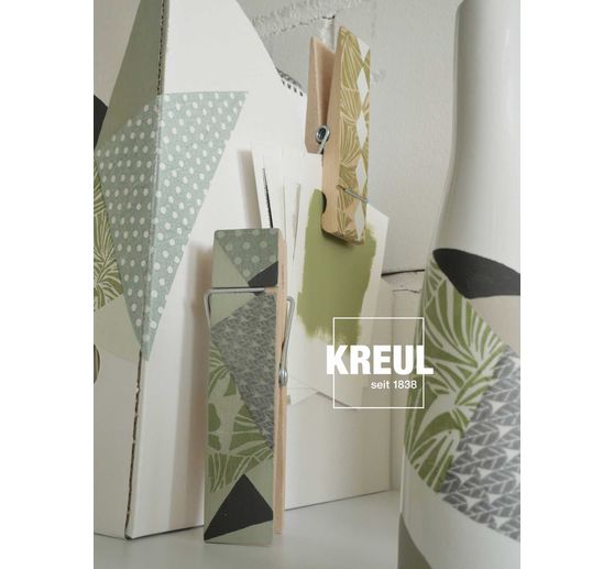 KREUL Chalky Kreidefarben Basis-Set, 4 x 150 ml