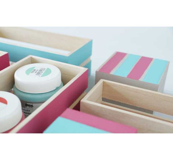 KREUL Chalky Kreidefarben Basis-Set, 4 x 150 ml