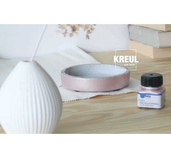 KREUL Acryl Metallicfarbe, 50 ml
