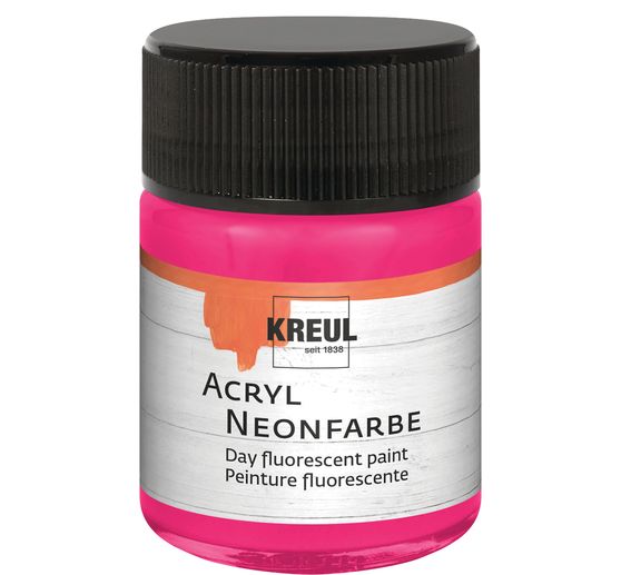 Peinture acrylique fluo KREUL, 50 ml