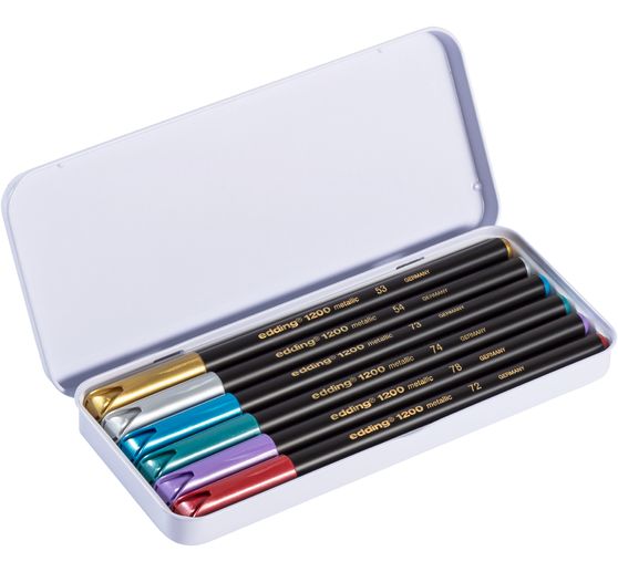 Feutres Metallic Color, set de 6