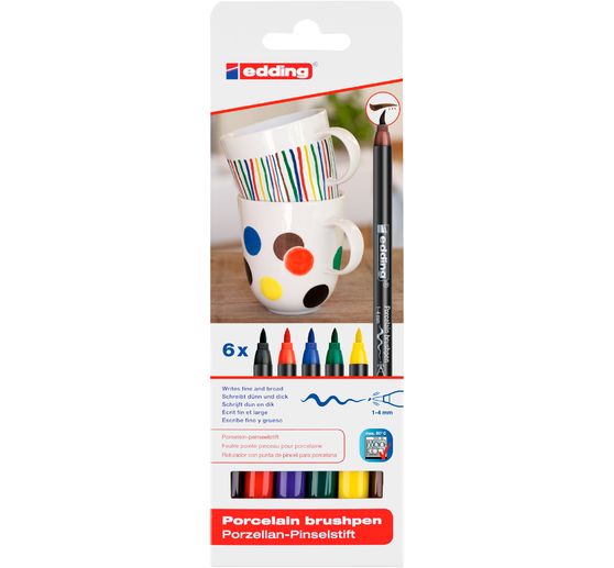 edding 4200 Porcelain brushpen "Family"
