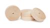 Disques/roues en bois, 4 pièces, Ø 40 mm