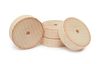 Disques/roues en bois, 4 pc., env.30 x 8 mm