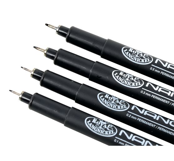 Fineliners Pens "Nano-Liner", set of 4