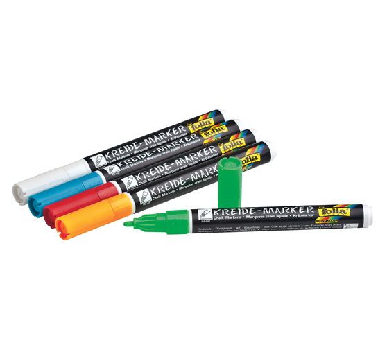 Chalk marker, set of 5