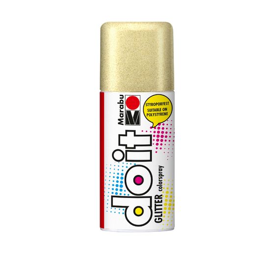 Peinture spray Marabu do it GLITTER, 150 ml