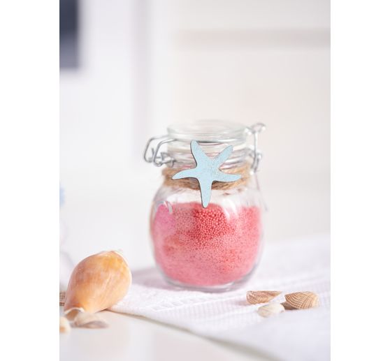 VBS Mini-Bügelglas, bauchig, 6 Stück