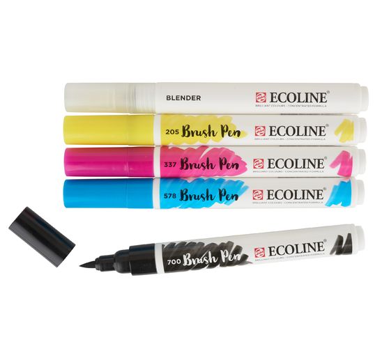 Marqueur peinture aquarelle Brush Pen Talens ECOLINE