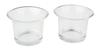 VBS Tea light jars "Curved", 2 pieces