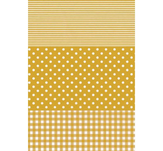 Décopatch-Papier "Dotty-Gold"