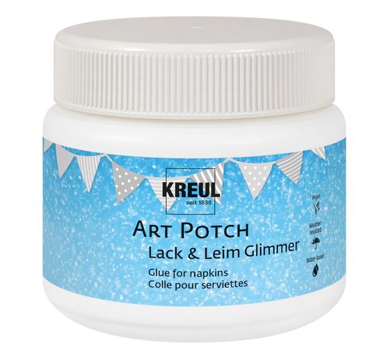 KREUL Art Potch Lack & Leim "Glimmer", 159 g / 150 ml