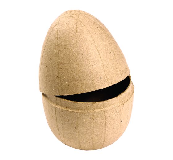Pappmaché-Eier, teilbar, 5 Stück