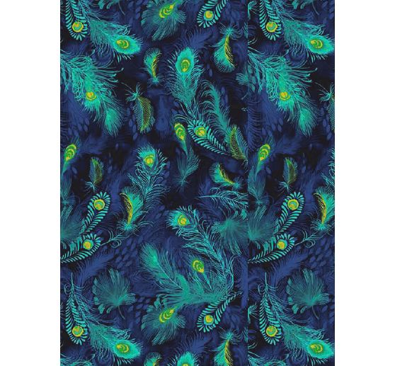 Décopatch paper "Peacock feathers",