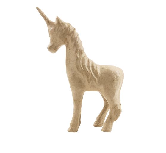 Unicorn, papier-mâché