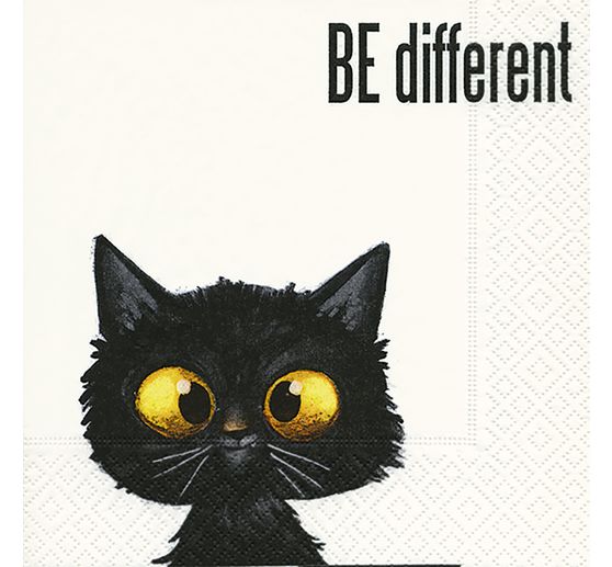 Serviette « Be different »