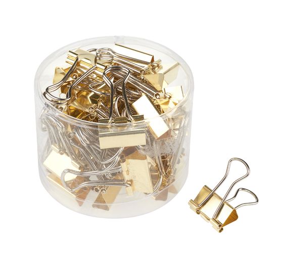 Pinces double clip VBS, 19 mm, 40 pc.