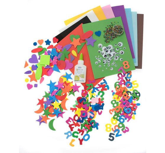 Jumbo Creativ-Mix "Moosgummi", ca. 1.000 Teile