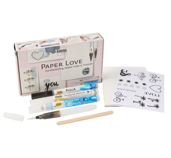 KREUL Paper Love Set