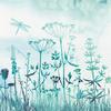 Serviette « Libellules aquarelle »