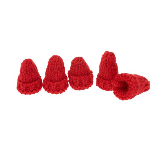 VBS Mini caps "Red", H 6 cm