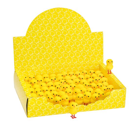 Poussins pompons VBS « H 3,5 cm »