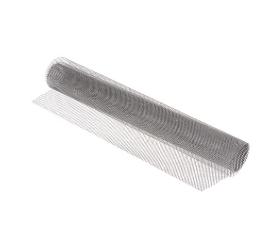 Ziehgitter, 2x4mm, 40x100cm, alufarben