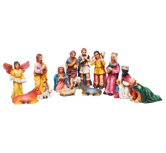 VBS Mini-Nativity figures, 13-part