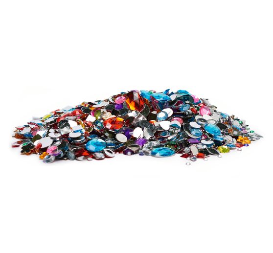 VBS Gemstones "Colors & shapes mix", 430 g