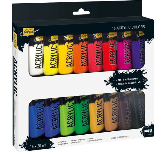 Solo Goya Acrylic, Set of 16