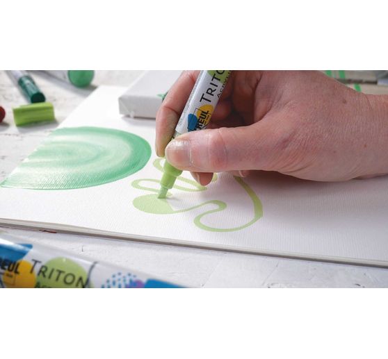 Triton Acrylic Marker « edge » KREUL, set de 6