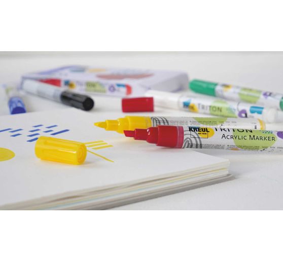 Triton Acrylic Marker « edge » KREUL, set de 6