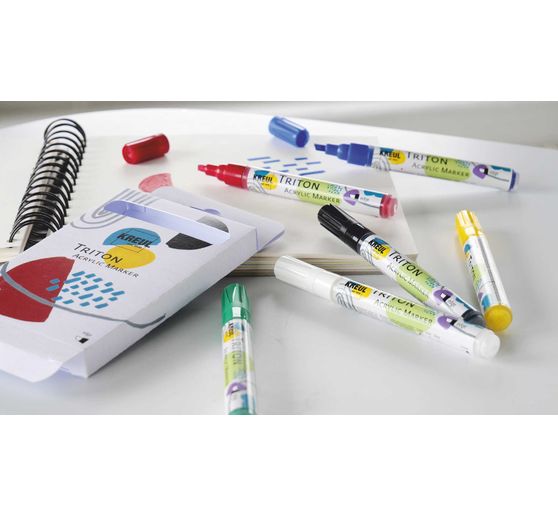 Triton Acrylic Marker « edge » KREUL, set de 6