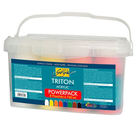 Solo Goya Triton Acrylic "Basic Power Pack"