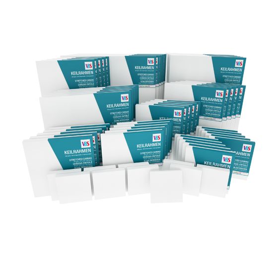Châssis entoilés VBS « Méga set », 60 pc.