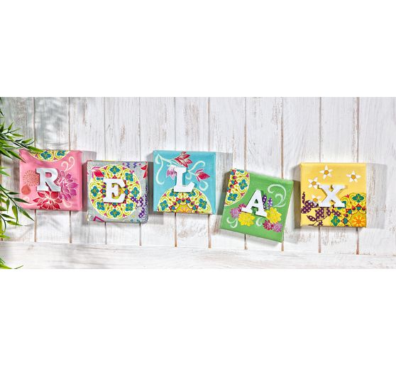 VBS Keilrahmen 10 x 10 cm, 5er-Pack