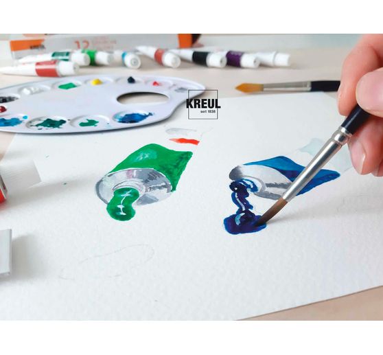 Set de gouaches el Greco KREUL, 12 x 12 ml