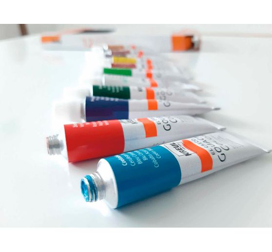 Set de gouaches el Greco KREUL, 12 x 12 ml