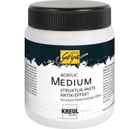 Acrylic Medium Struktur-Paste Antik-Effekt