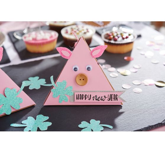 Boîtes-cadeaux en carton kraft VBS « Pyramide »