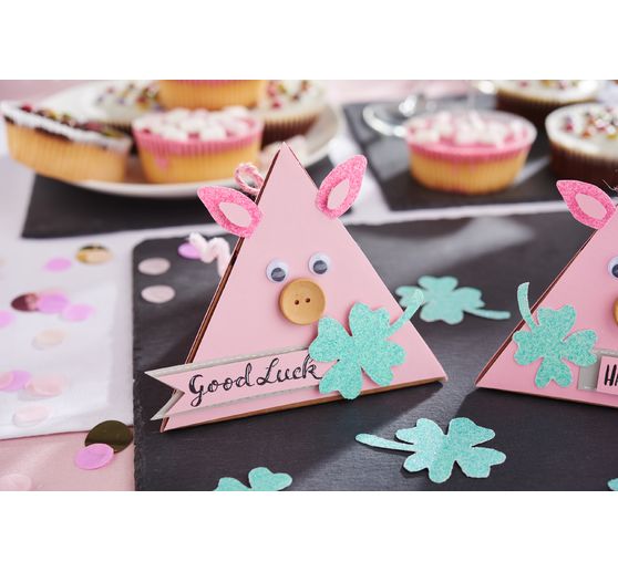 Boîtes-cadeaux en carton kraft VBS « Pyramide »
