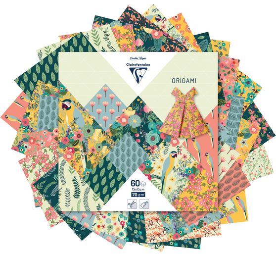 Feuilles de pliage &laquo; Jungle &raquo;