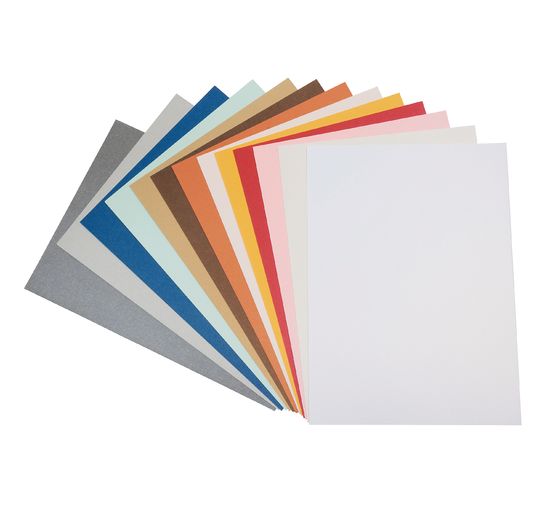 Perlmuttkarton, 13 Blatt