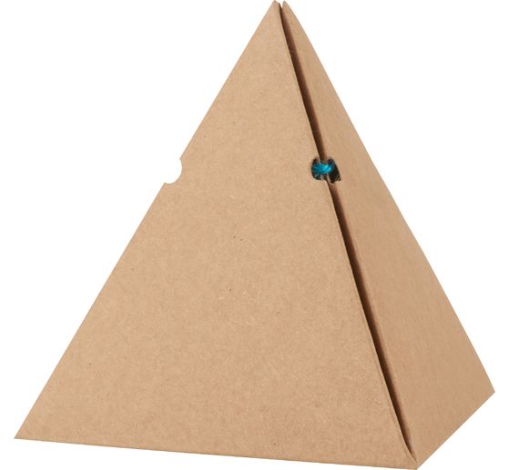 Boîtes-cadeaux en carton kraft VBS « Pyramide »