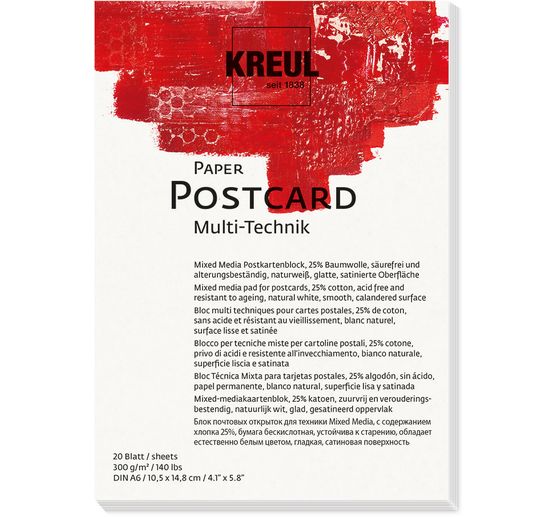 KREUL Paper Postcard DIN A6