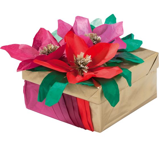 Flower silk assortment "Christmas time"