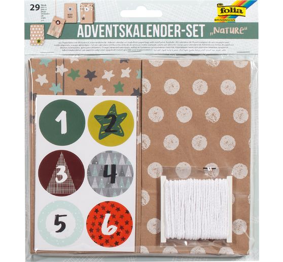 Advent Calendar-set "Nature"