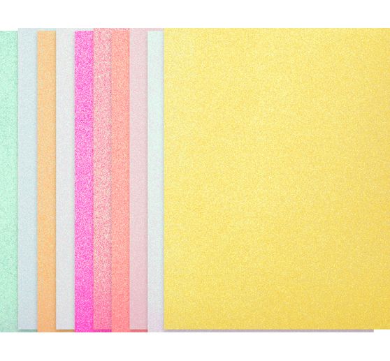 Papier pailleté « Candy Mix »