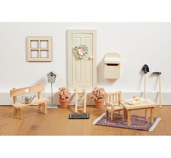 Wichtel-Set "Tisch, Bank & Stuhl"