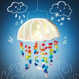  Laterne Regenbogen-Regenschirm